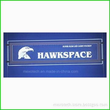 LED Edge-Lit Brand Name Sign Board for Cosmetics Chain Store